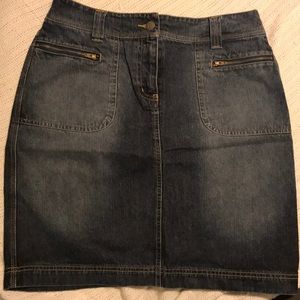 Denim skirt